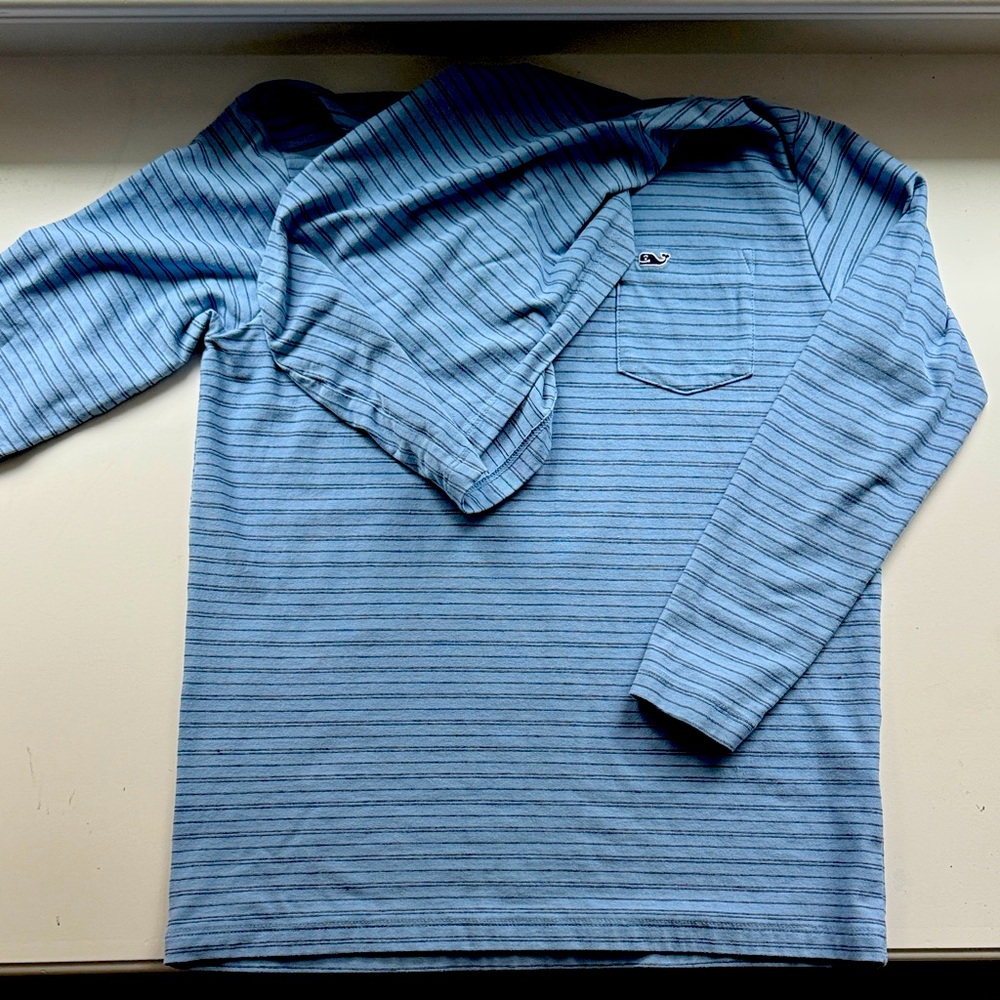 Boys Vineyard Vines Long Sleeve Hooded T shirt